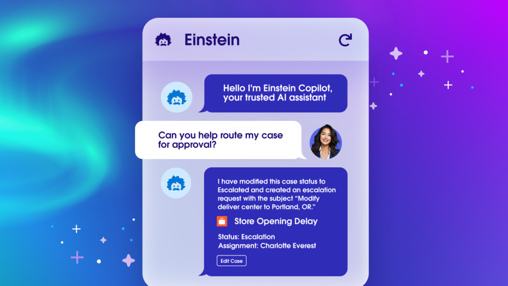 Conhe A O Einstein Copilot O Assistente De Ia Conversacional Para Crm