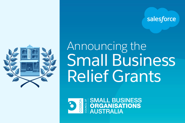 Announcing Small Business Relief Grants available in Australia