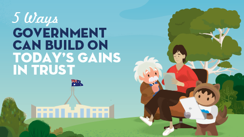 Infographic: 5 ways government can build on new gains in trust