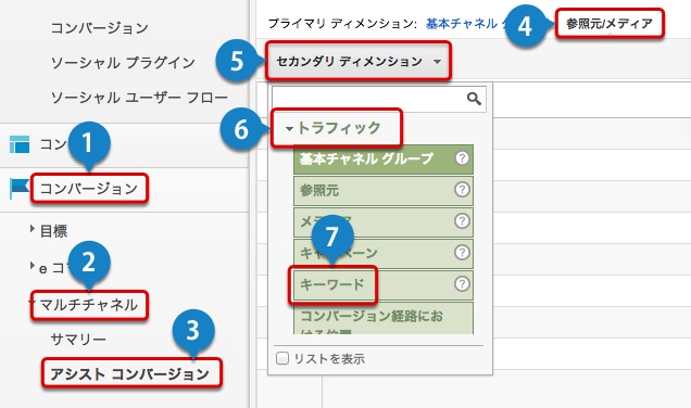 PPC広告の設定画面