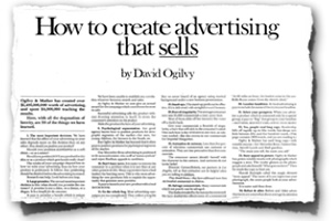 3 Fresh Marketing Lessons from David Ogilvy