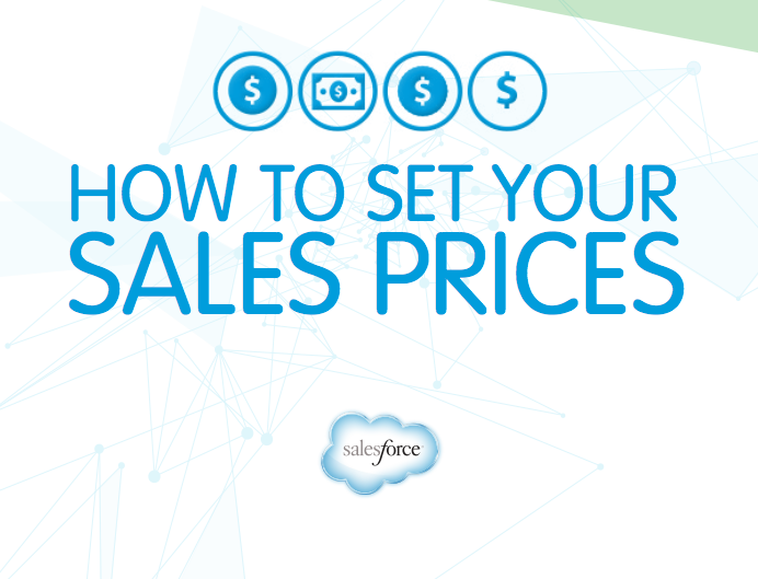 FREE EBOOK: How to Set Your Sales Prices