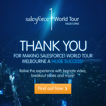 The Hills Were Alive with the Sound of the Salesforce1 World Tour 