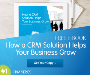 FREE E-BOOK: How a CRM Helps Your Business Grow