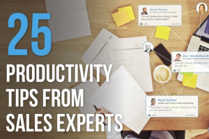 25 Sales Experts Share Their Productivity Secrets [SlideShare]