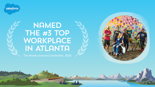 Salesforce is One Of the Top Workplaces in Atlanta — for The Fourth Year in a Row