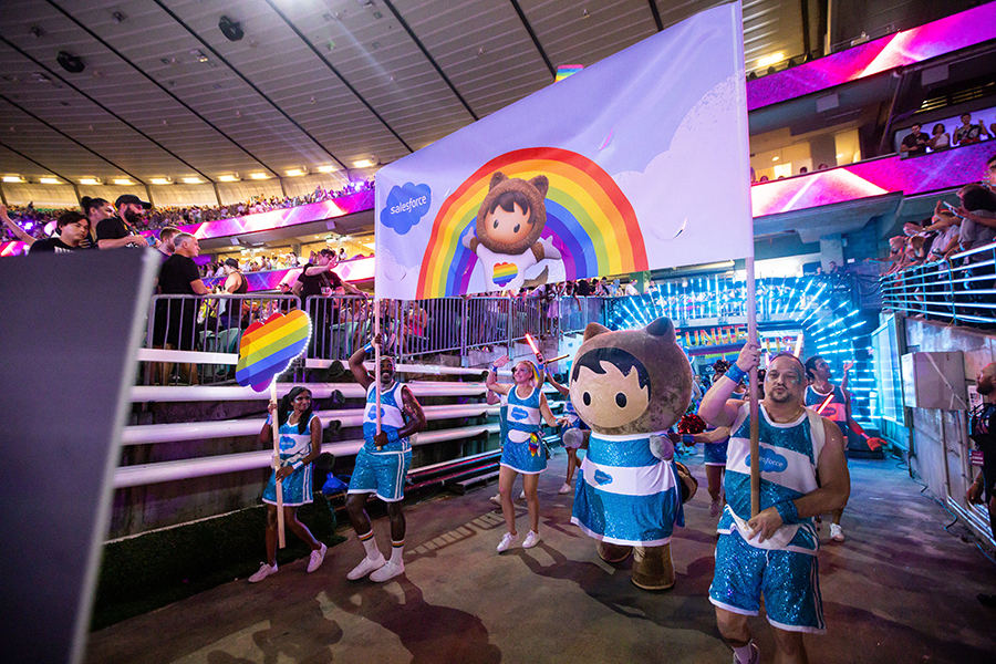 Salesforce at Sydney Mardi Gras