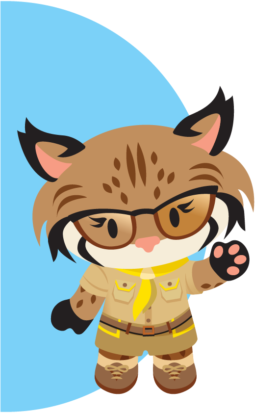 Appy the bobcat illustration