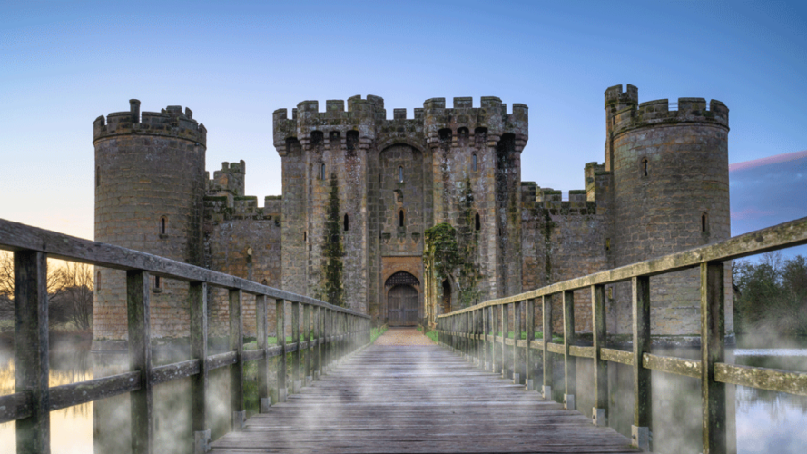Image of a fortress/moat protecting the castle/ What You Need to Know About Zero Trust