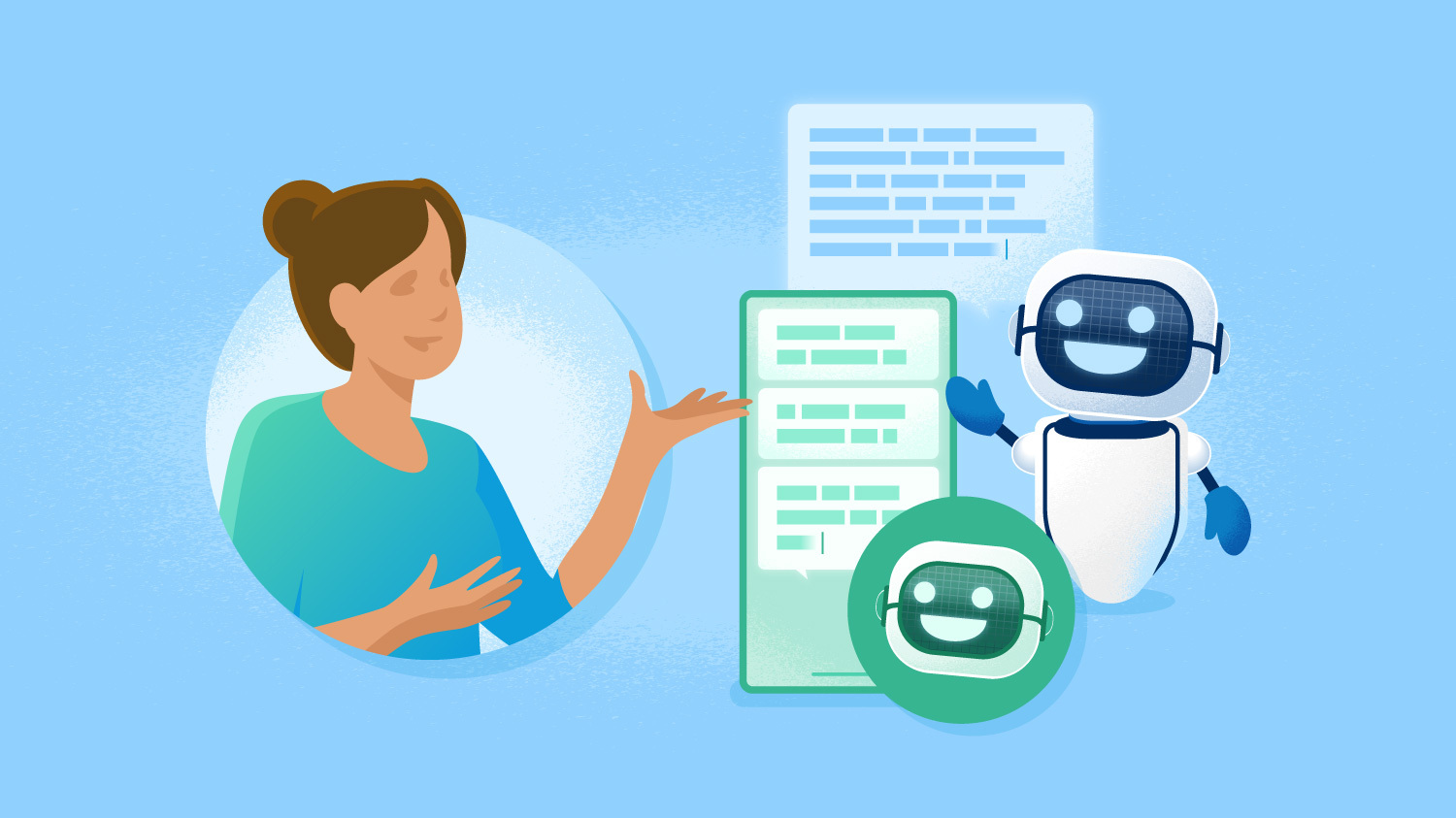 the difference between AI agents and chatbots.