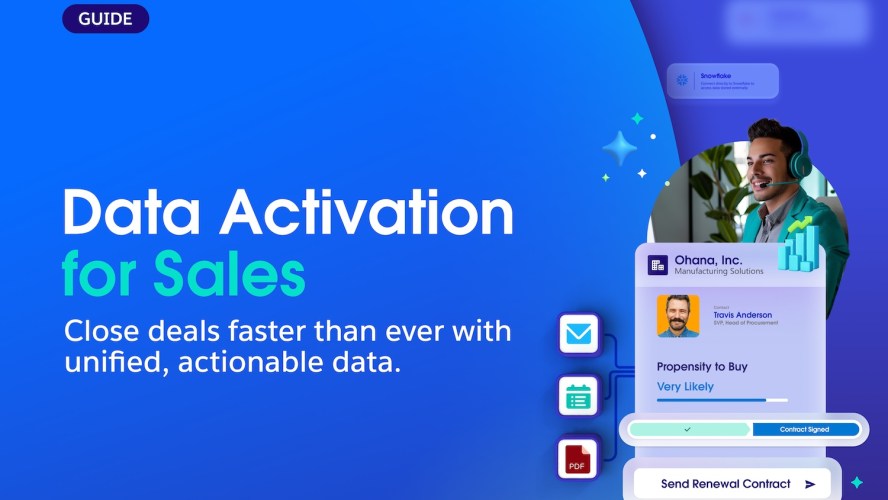 Data Activation for Sales Guide cover