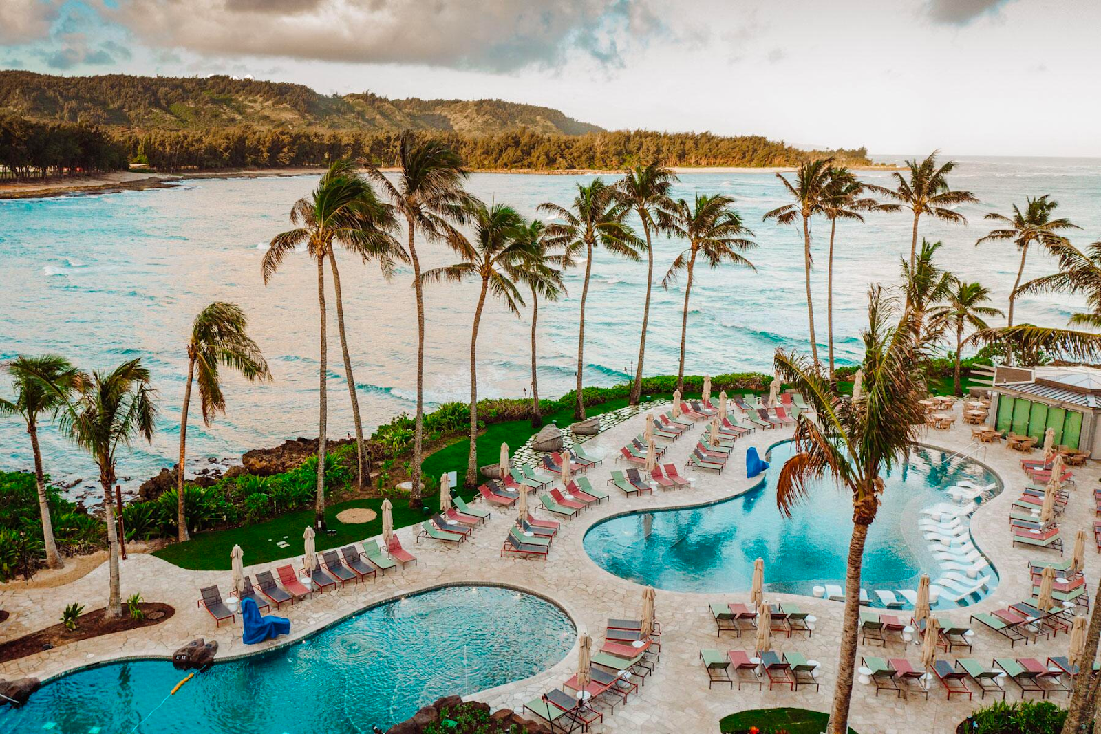 Turtle bay resort pools