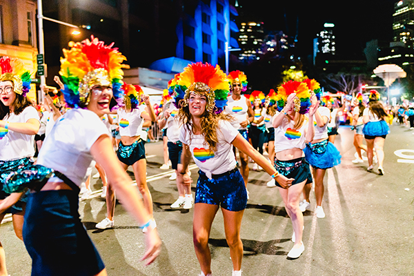 Photos Marching For Equality In The Sydney Mardi Gras Parade Salesforce Australia And Nz Blog