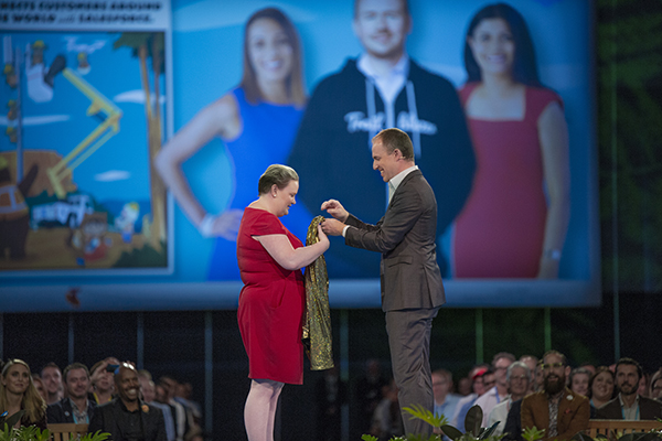 image of two people on stage