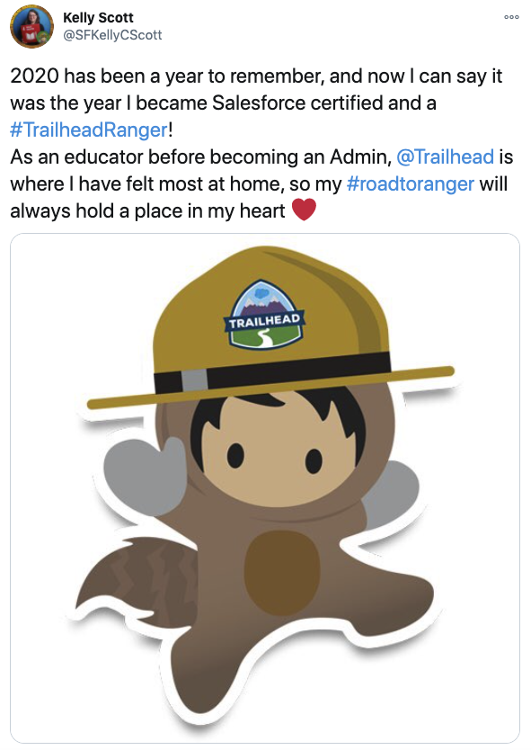 Kelly Scott's Trailhead Ranger feeling