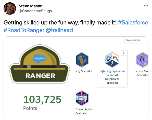 Steve Mason's Trailhead Ranger feeling