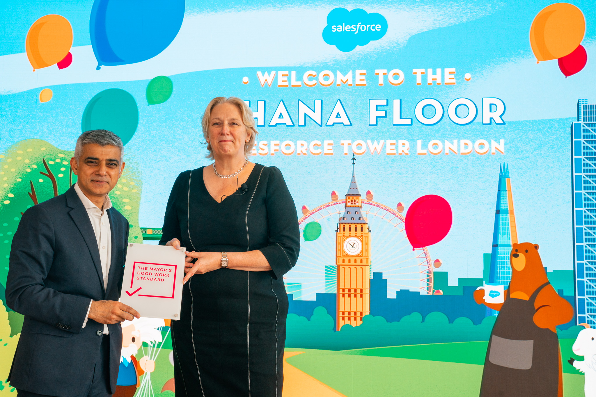 Salesforce Dreamforce to London, Unveils New Ohana Floor and