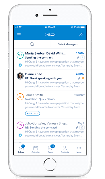 Watch a Demo of Salesforce Inbox, the #1 CRM in Your Email- Salesforce