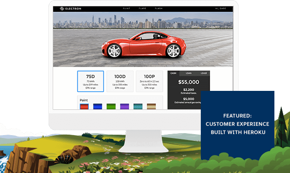 Featured: customer experience built with heroku