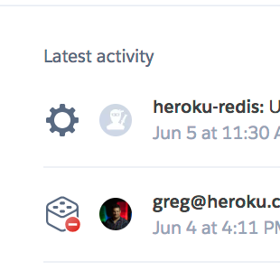 IT y aplicaciones de desarrollo de Heroku