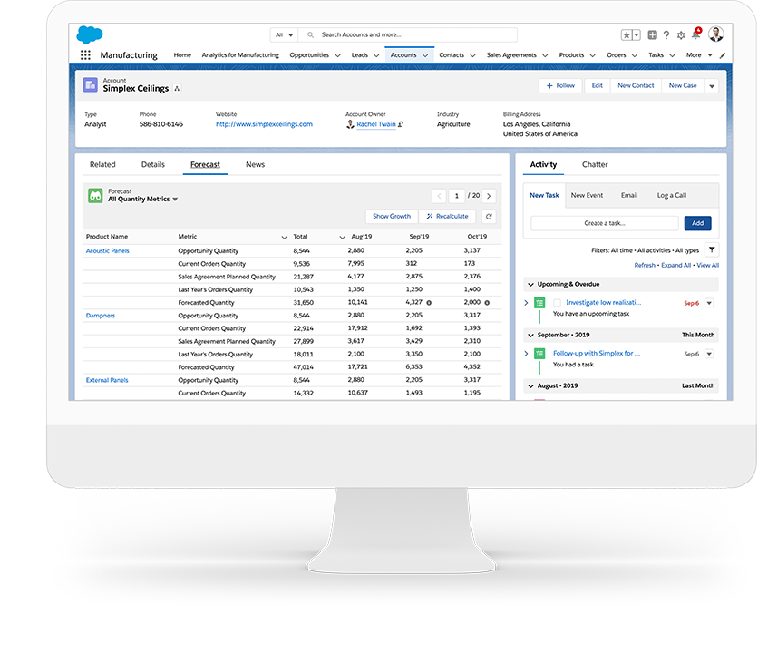 Manufacturing-Cloud-Professional Lab Questions