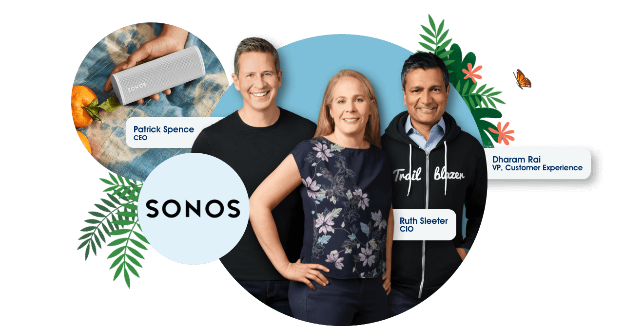 Sonos creates connected customer experiences to amplify relationships. 