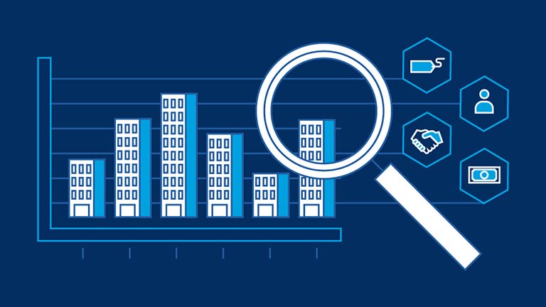 Salesforce Codey with pie graphs that compare contact channels