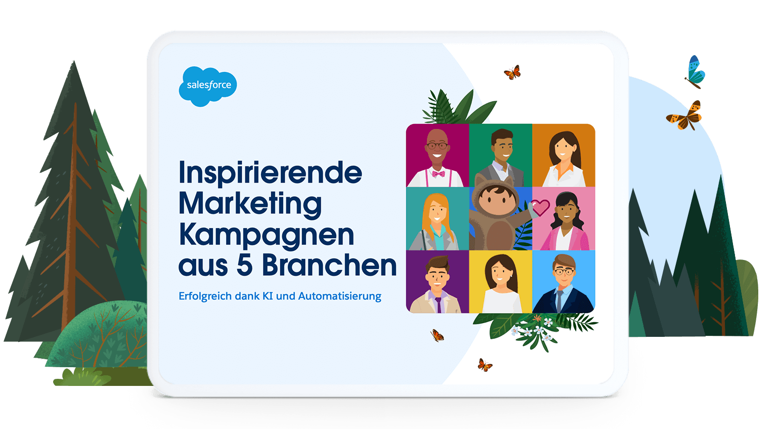 Titelbild des E-Books B2B- und B2C-Marketingkampagnen mit Wow-Effekt von Salesforce