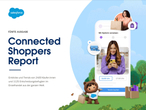 Salesforce Connected Shoppers Report Titelseite