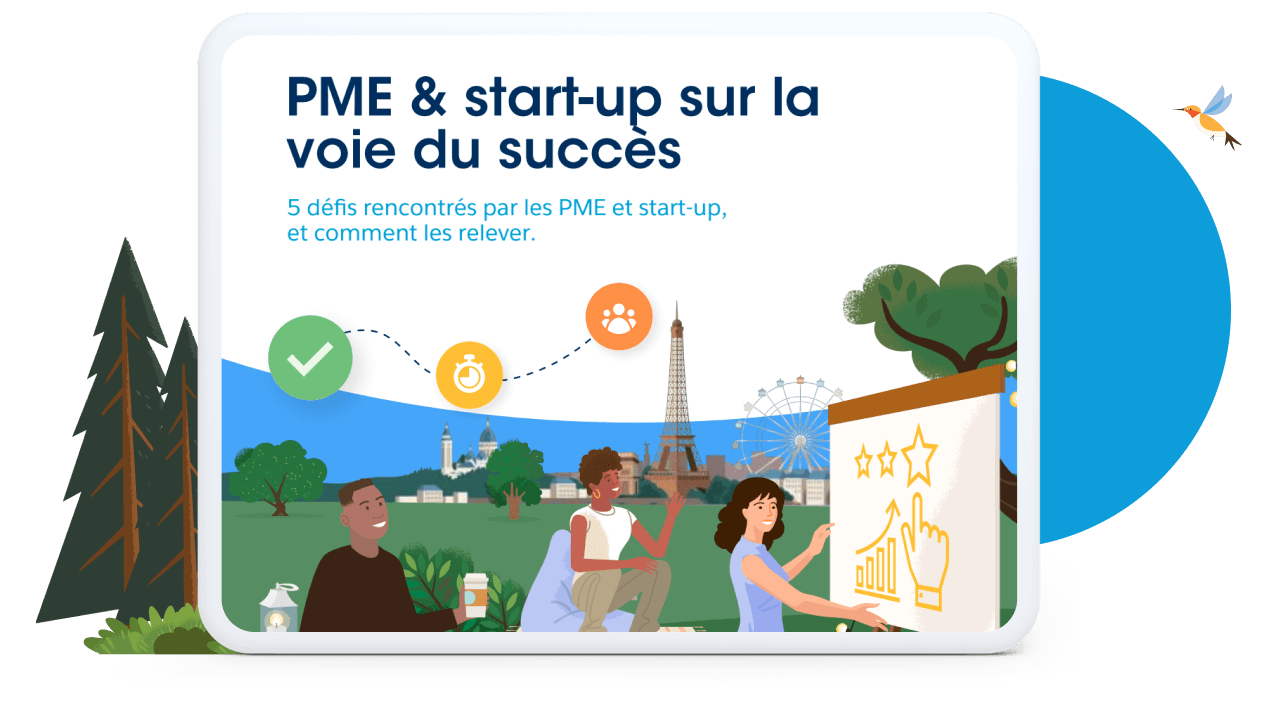 Couverture ebook PME & start-up sur la voie du succès