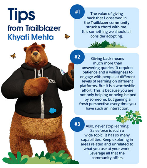 Tips from Trailblazer Khyati Mehta