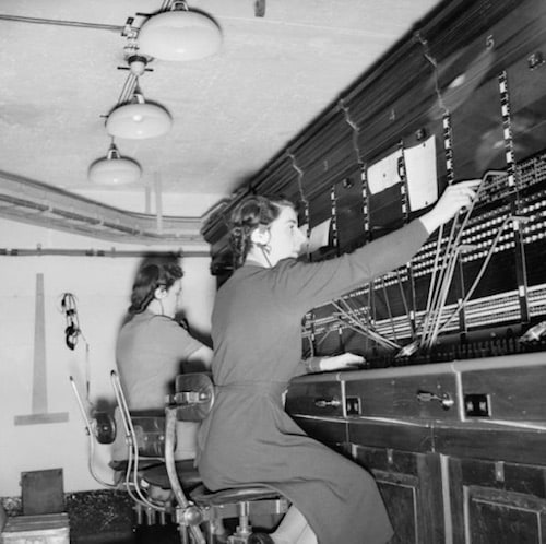 Operadoras de central telefónica