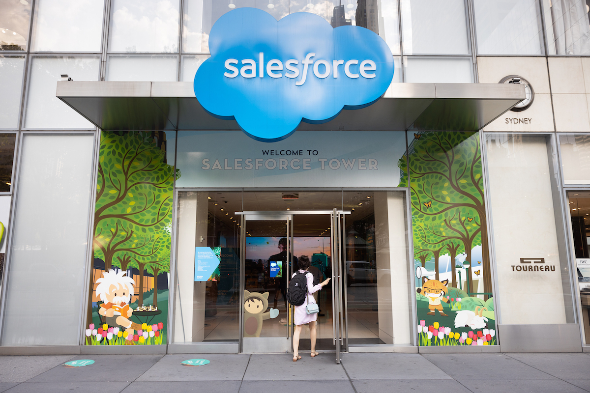 Salesforce Employees Back to Salesforce Tower New York