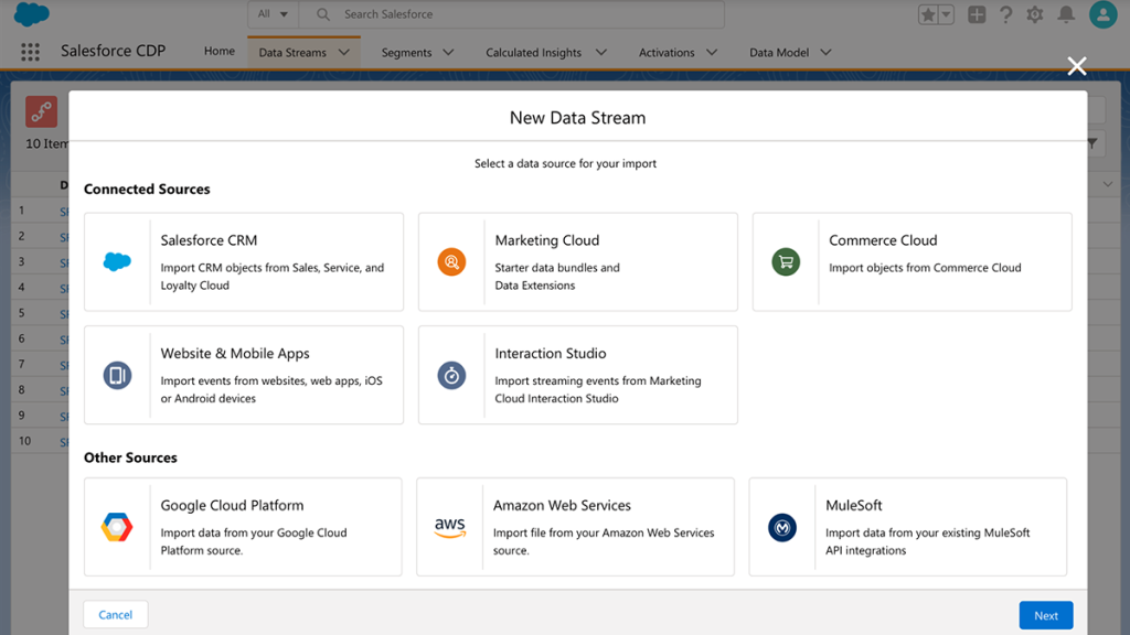 Salesforce CDP for Commerce Cloud