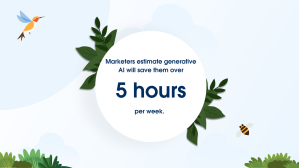 Marketers estimate gen AI will save over 5 hours per week