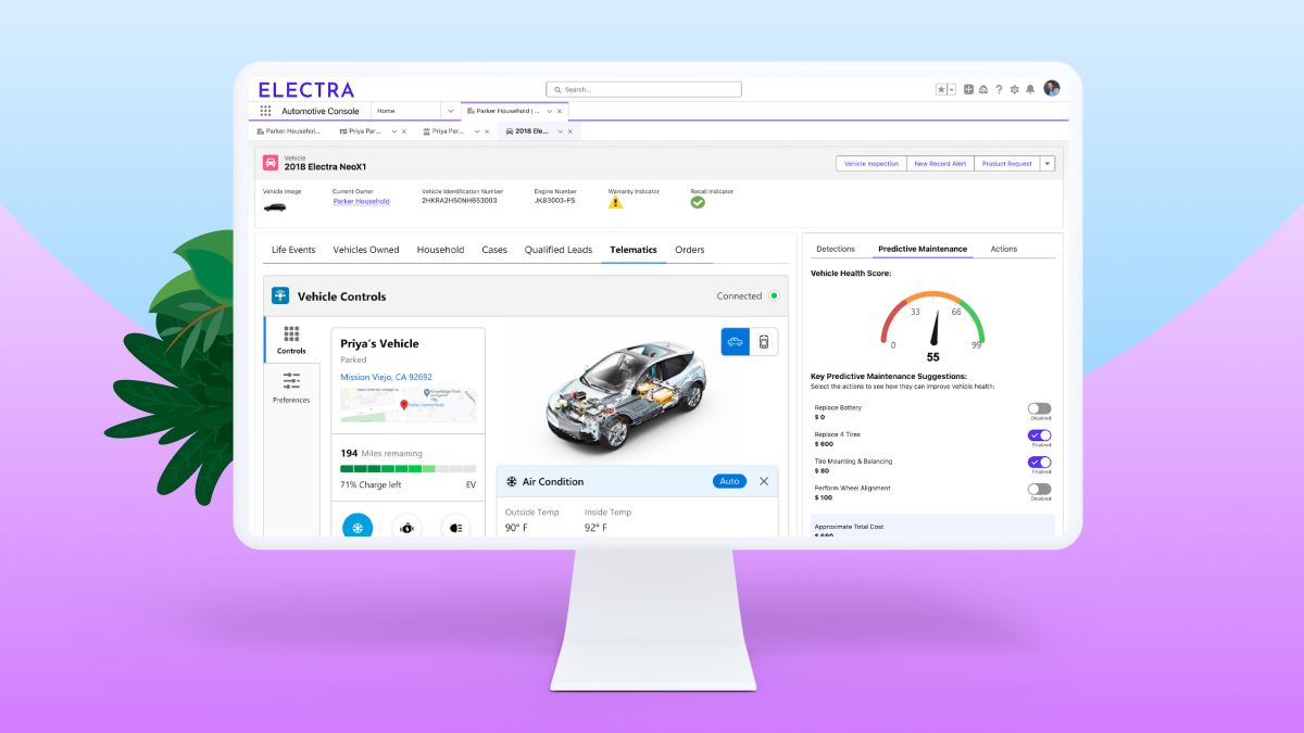 New Salesforce Connected Vehicle App Helps Automakers Quickly Build and ...