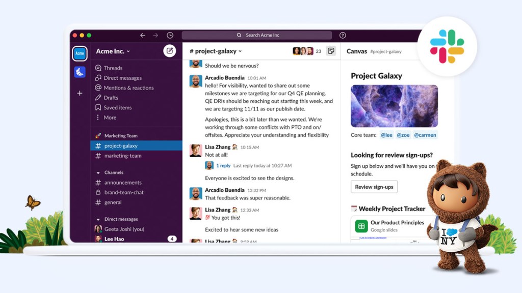 How Slack Canvas Will Transform Productivity and Collaboration - Salesforce